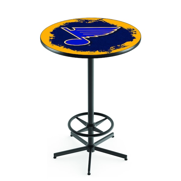 42" Black St Louis Blues Pub Table